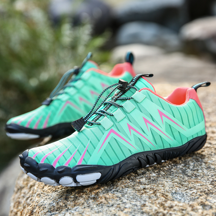 Sportlicher Herren Barfußschuh, leicht und minimalistisch für Outdoor-Abenteuer & Wanderungen.