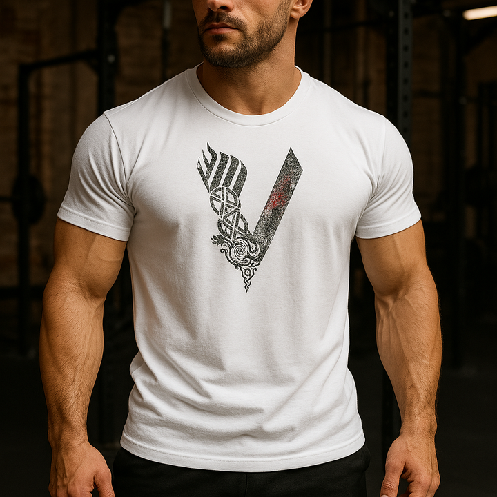 Seitenansicht Herren Kurzarmshirt, Modern Fit, für eine entspannte und stilvolle Freizeitmode. Vielseitig.