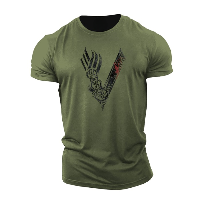 Klassisches schwarzes Herren Basic T-Shirt, kurzärmlig, aus Baumwolle, ideal für jeden Tag und Casual Look.