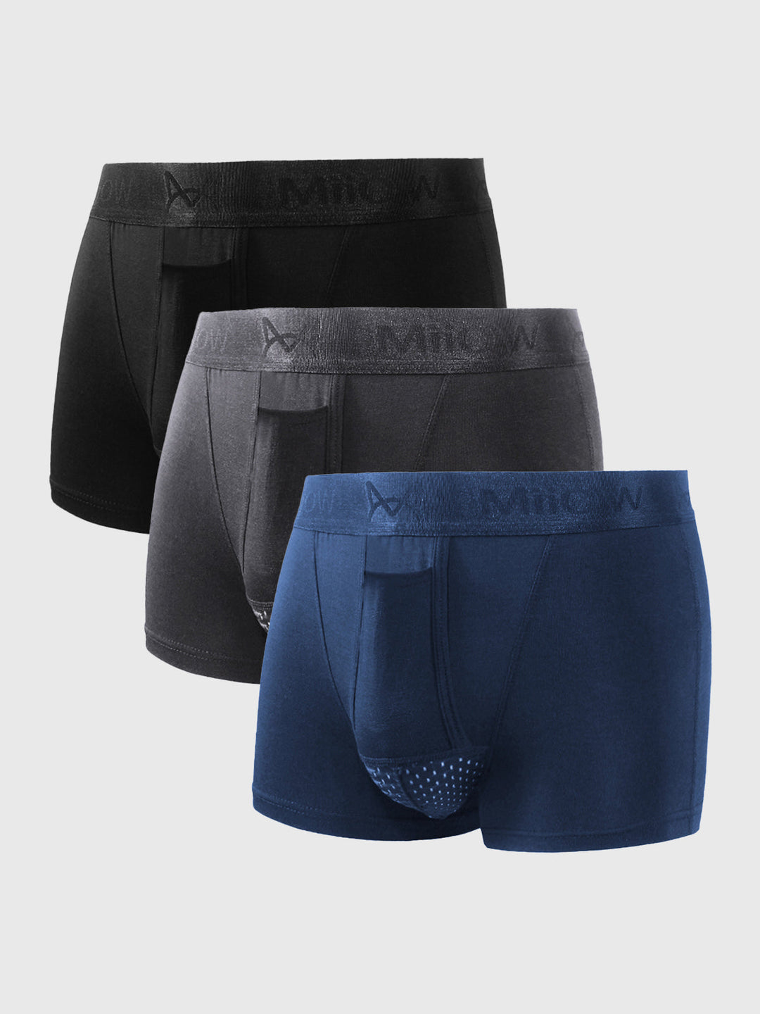 Herren Boxershorts 3er Pack. Komfortable, atmungsaktive Unterwäsche für den Alltag und ganzjährigen Tragekomfort.