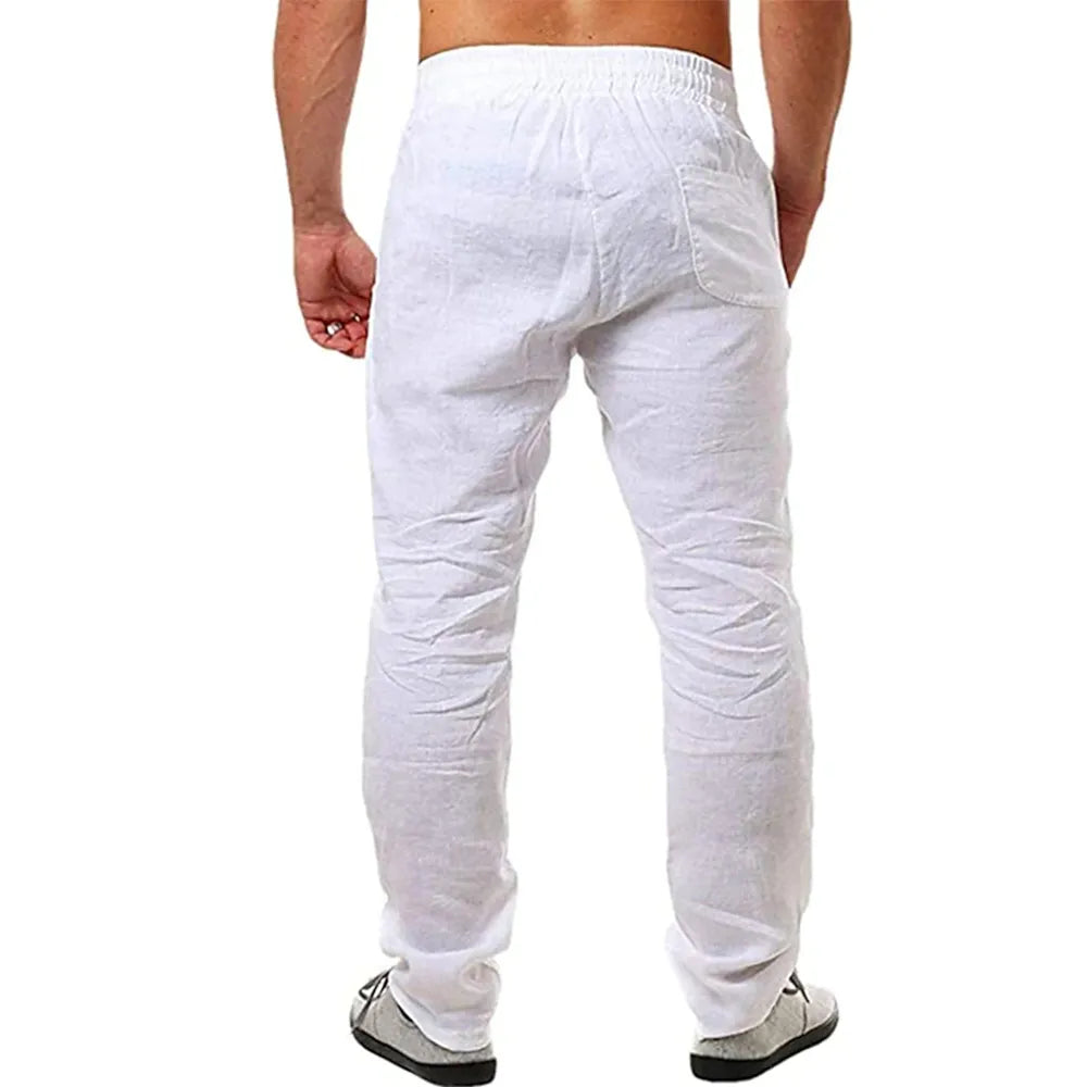 Locker sitzende Herren Freizeithose, sehr bequem & atmungsaktiv, stilvoll für den Alltag.