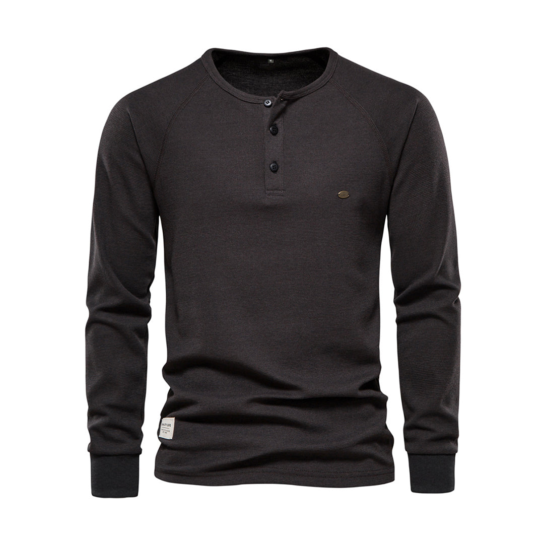 Zeitloser Herren Casual Pullover Arvid. Weiche Mode für Herren, bequem & stilvoll für Freizeitaktivitäten.