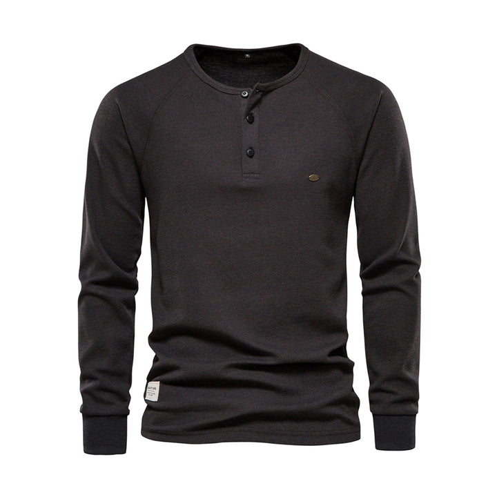 Zeitloser Herren Casual Pullover Arvid. Weiche Mode für Herren, bequem & stilvoll für Freizeitaktivitäten.