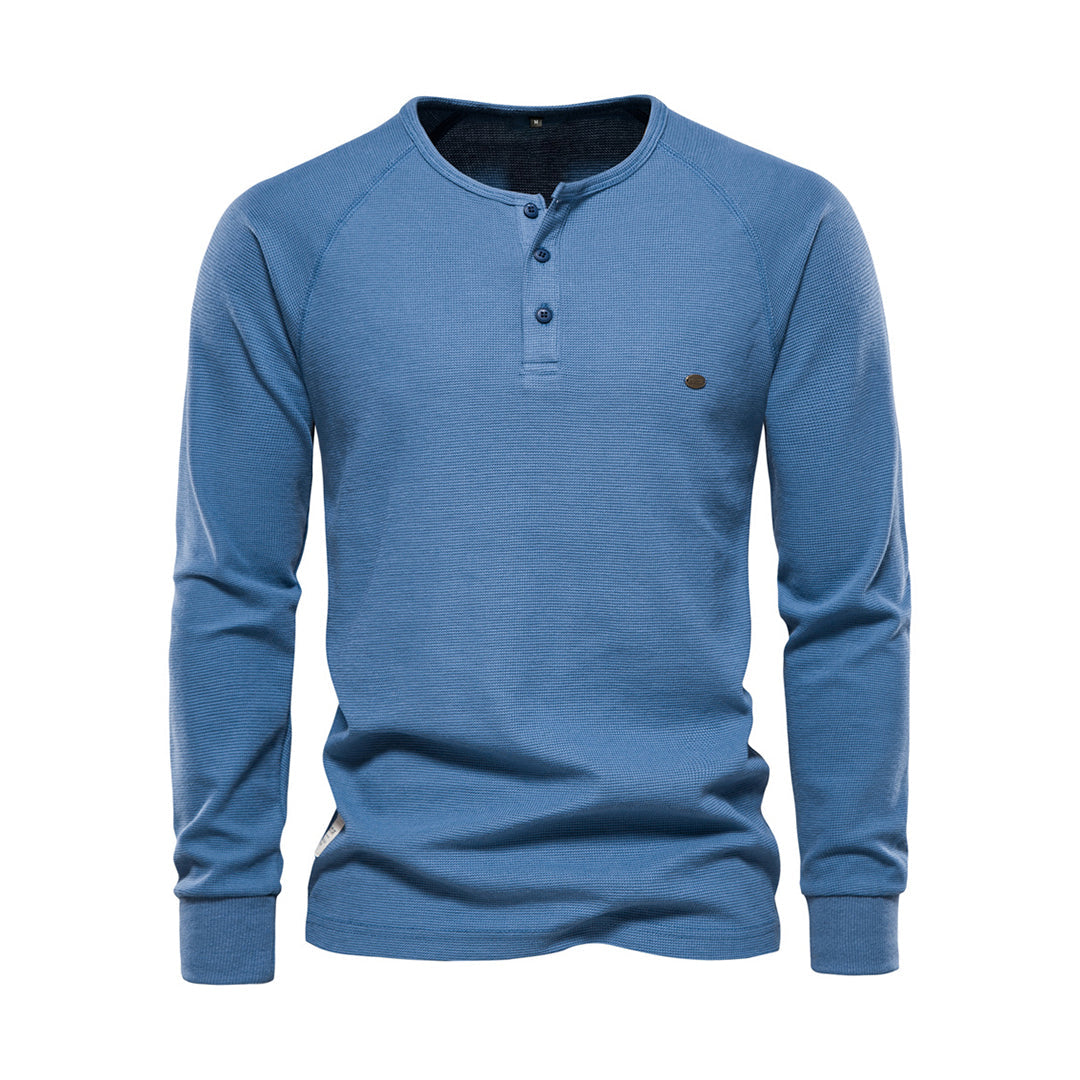 Moderner Herren Freizeit Pullover Arvid. Vielseitiges Oberteil, ideal für Casual-Anlässe & angenehmen Komfort.