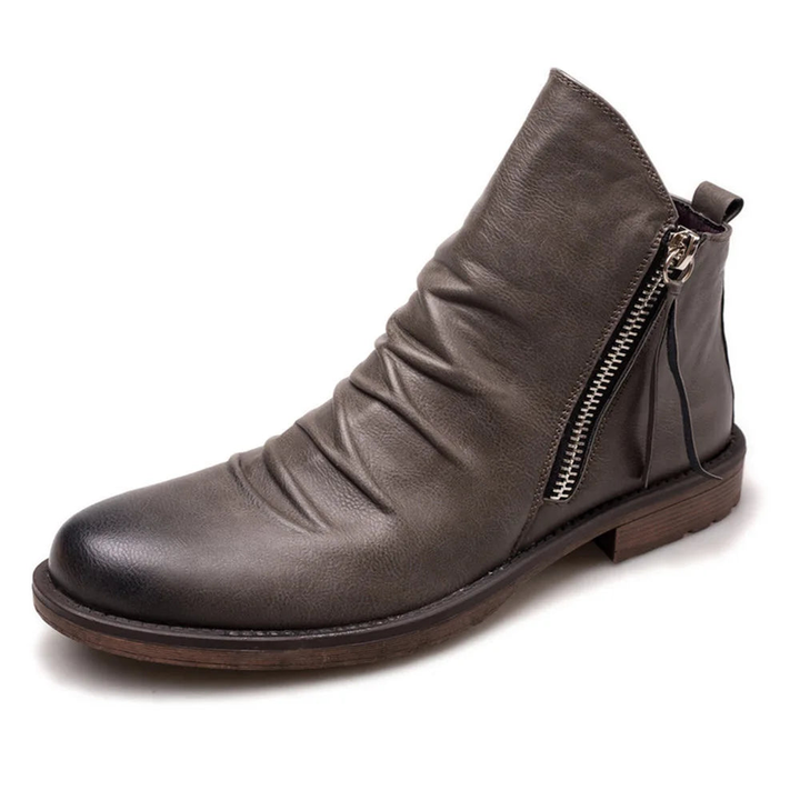 Komfortable Herren Chelsea Boots, hochwertige Stiefeletten aus Leder für stilvolle Alltags-Looks.