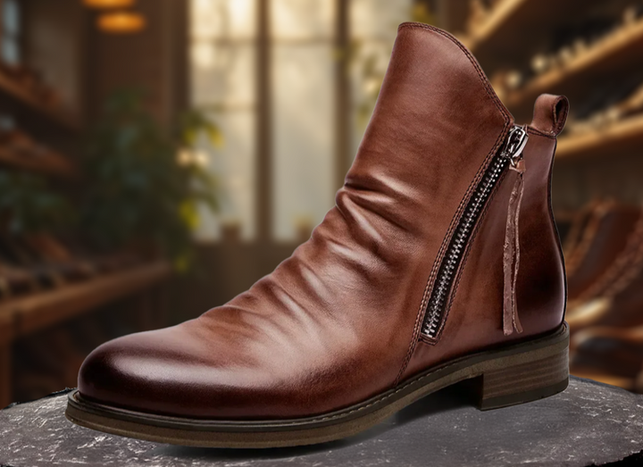 Zeitlose Herren Chelsea Boots, bequeme Lederstiefeletten für vielseitige Herrenmode & Anlässe.