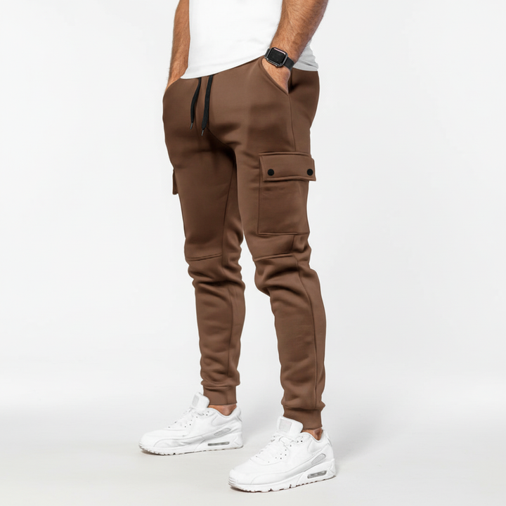 Herren Jogginghose Cropped Rene, vielseitig kombinierbar, bietet optimalen Komfort für jede Aktivität.
