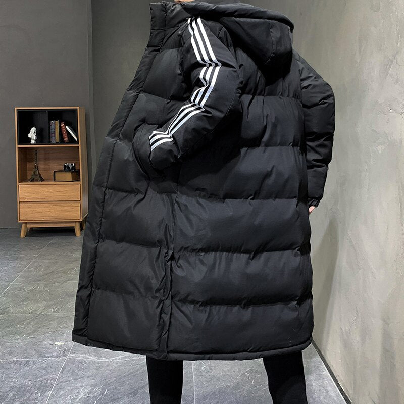 Warme Herren Dekan Winterjacke, langes Modell, schützt effektiv vor Kälte und Wind. Perfekt für den Winter.