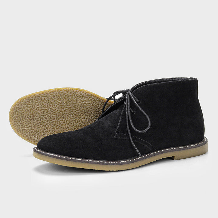 Gepflegte Herren Desert Boots: Edle Herrenschuhe im klassischen Vintage-Look für das ganze Jahr.