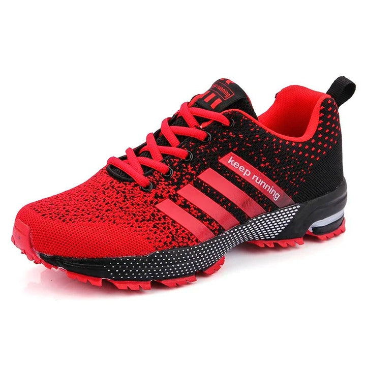 Performance-Laufschuhe für Herren mit verstärkter Fersenkappe & reaktionsschneller Dämpfung für komfortables Training.