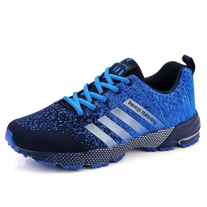 Robuste Outdoor-Laufschuhsohle für Herren mit multidirektionalem Profil; ideal für Grip & Traktion beim Laufen.