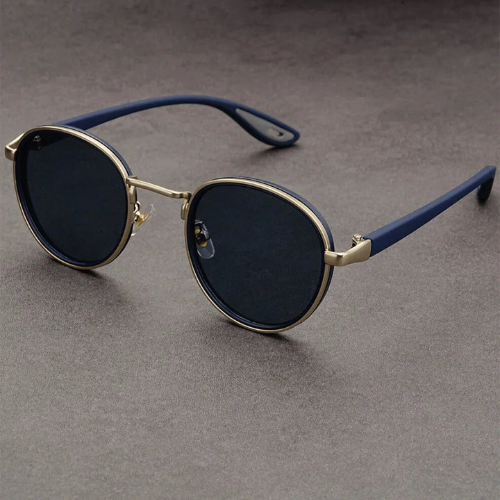Retro-Herrensonnenbrille mit UV400 Schutz, ein vielseitiges Accessoire, das Stil und Sicherheit bietet.