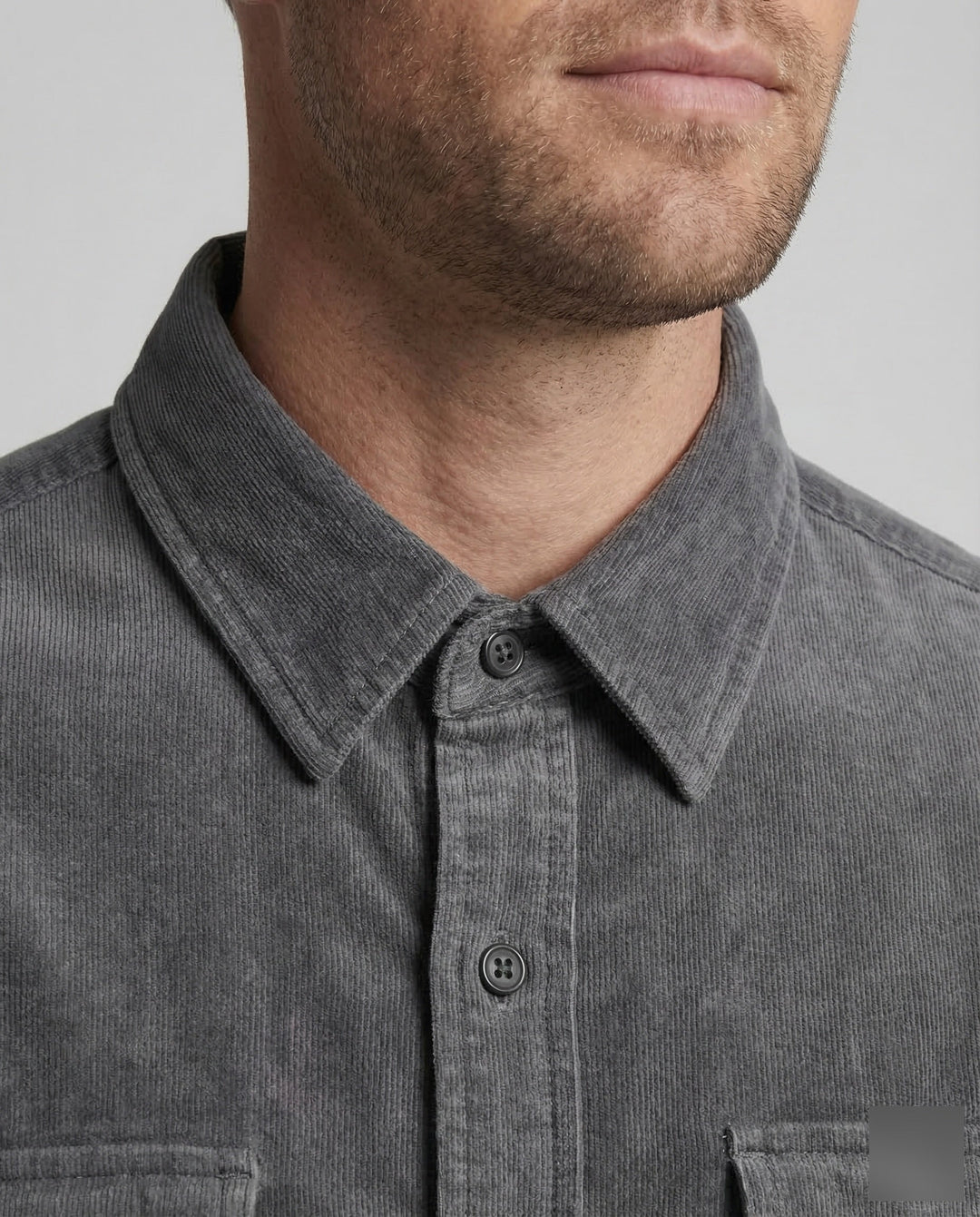 Stylisches Herren Langarmhemd Slim Fit, Vintage Freizeithemd. Perfekt für moderne Casual Looks in Herrenmode.