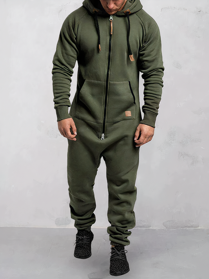 Bequemer Herren Hoodie-Trainingsanzug für Sport & Fitness. Optimaler Freizeitanzug mit Stil für aktive Männer.