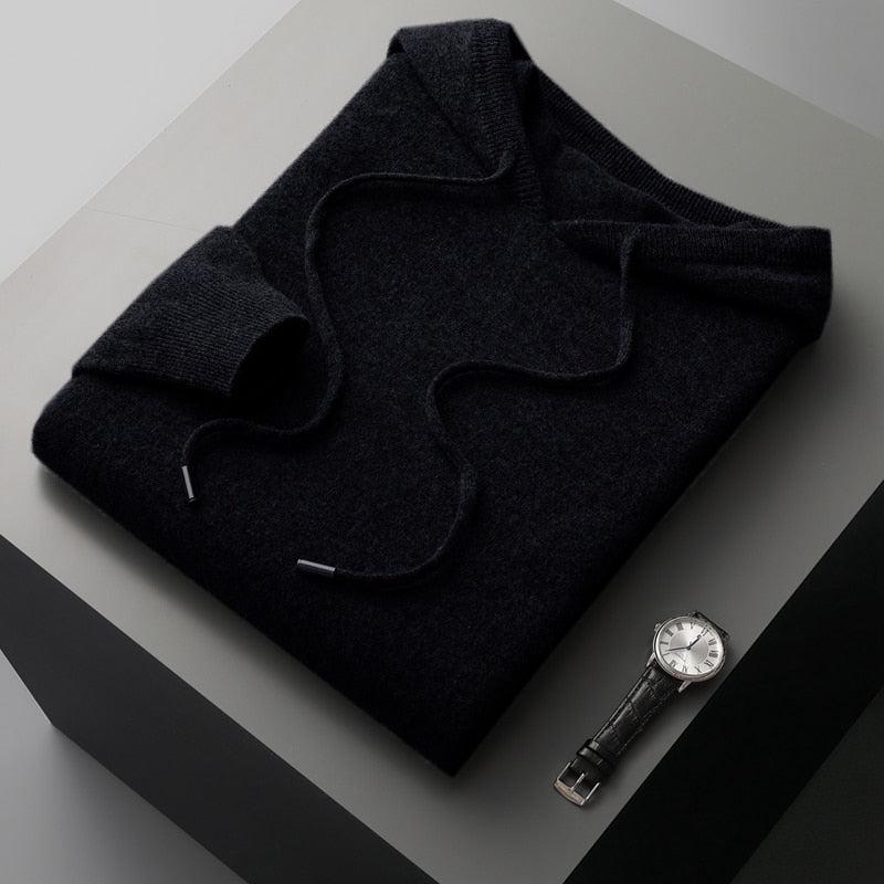 Warmer Herren Hoodie für kalte Tage. Atmungsaktiver Pullover, perfekt für Outdoor-Aktivitäten & Freizeit-Look.