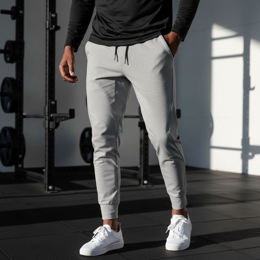 Vielseitige Herren Freizeithose Terrence mit Kordelzug und elastischem Bund für maximalen Komfort.