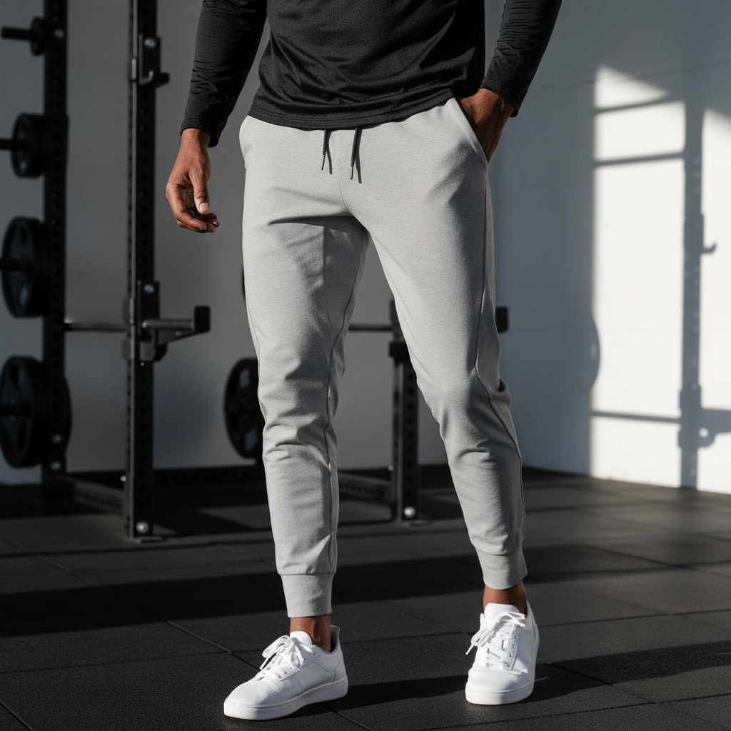 Vielseitige Herren Freizeithose Terrence mit Kordelzug und elastischem Bund für maximalen Komfort.