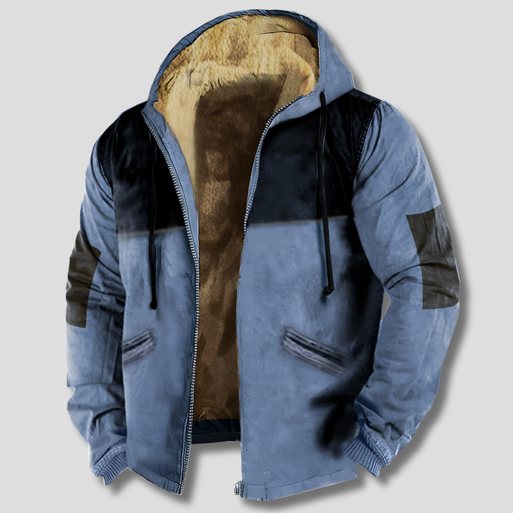 Vielseitige Herren Kapuzenjacke Jonathan, ideal als Freizeit-, Outdoor- oder bequeme Alltagsjacke.