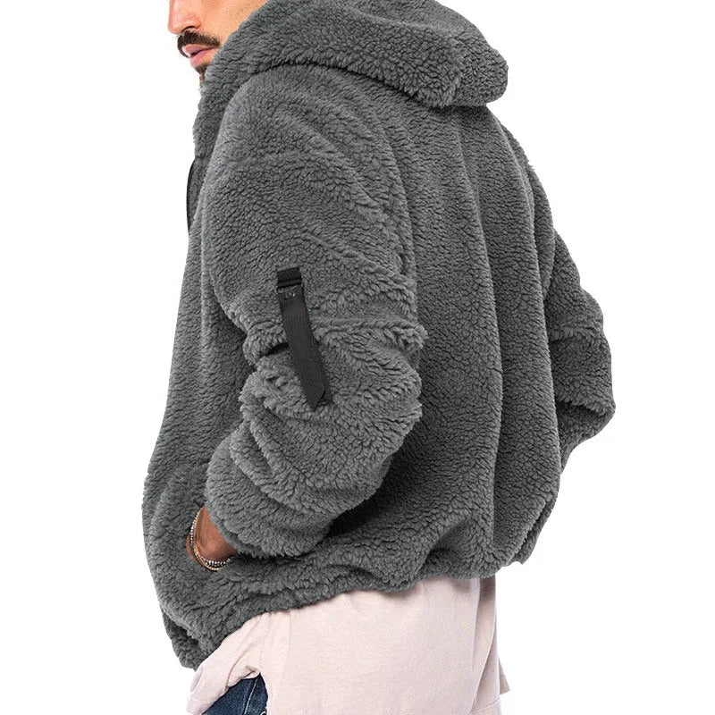 Stilvolle Herren Freizeitjacke Joshua mit Kapuze & Reißverschluss, ideal für den Alltag.