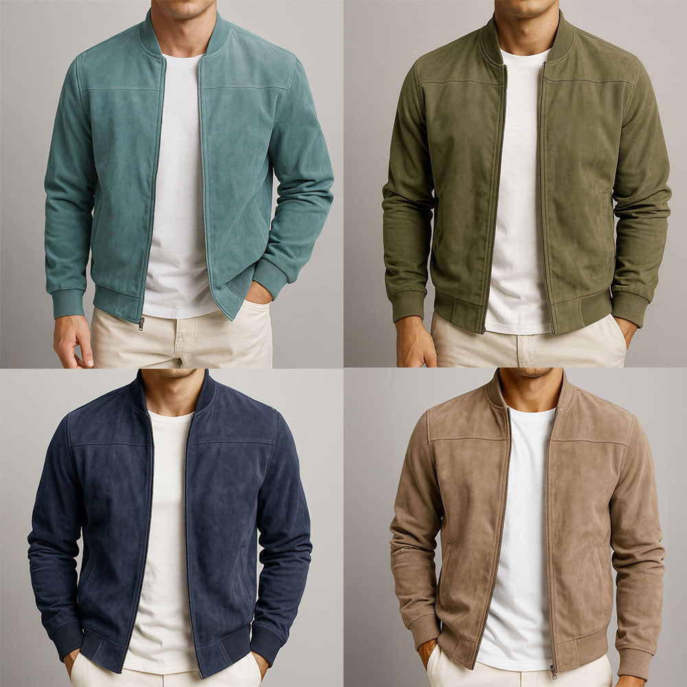 Bequeme Herren Klassische Urban Jacke, strapazierfähig für Outdoor-Aktivitäten. Ideale Alltags- und Ganzjahresjacke für Männer.