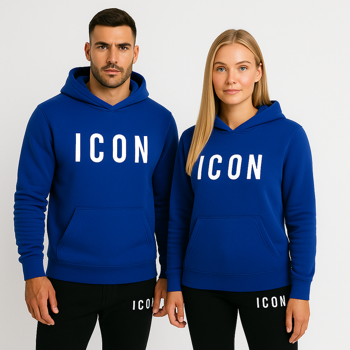 Lässiges Herren Set mit Kapuzenpullover und passender Jogginghose. Entspannt und stilvoll.