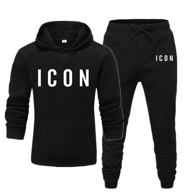Weicher Herren Trainingsanzug Callum. Komfortabler Hoodie und passende Jogginghose für Herbst/Winter.
