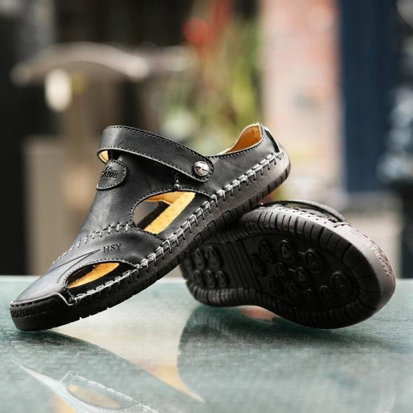 Vielseitige Herren Sommersandalen für Freizeit & Outdoor-Aktivitäten. Bequeme Flache Sandalen.