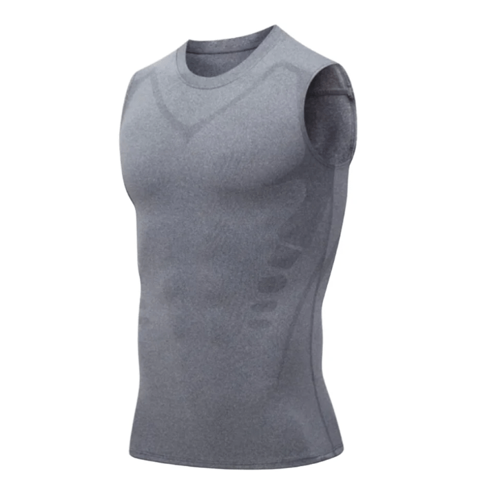 Männer Figurformende Kompressionsweste zur Taillenformung & Haltungsunterstützung, schlanker Look.