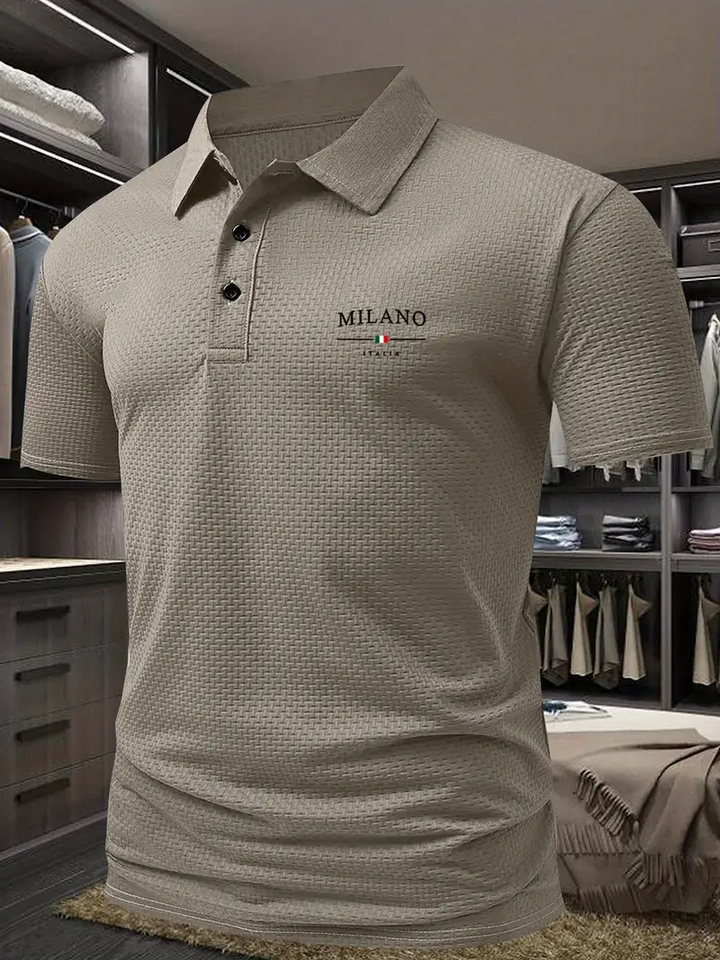 Vielseitiges Herren Golf-Poloshirt, Kurzarmhemd für Golf, Freizeit & Business Casual.