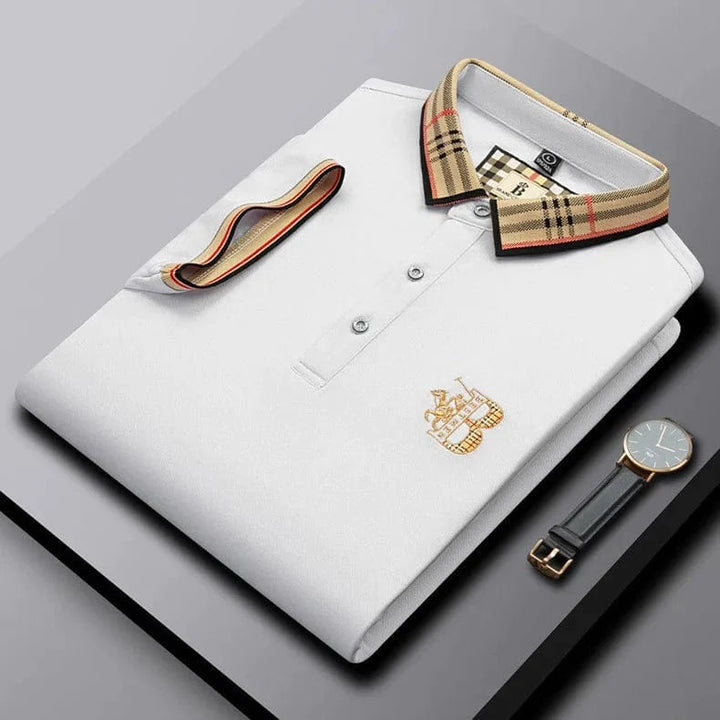 Komfortables Herren Kurzarm Poloshirt, geeignet als Business Casual Hemd und Sommershirt.