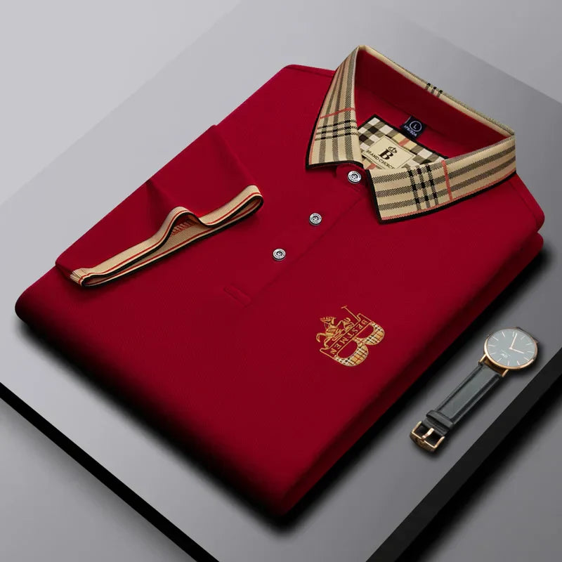 Vielseitiges Herren Kurzarmshirt als Polohemd, bequem und elegant für jeden Tag.