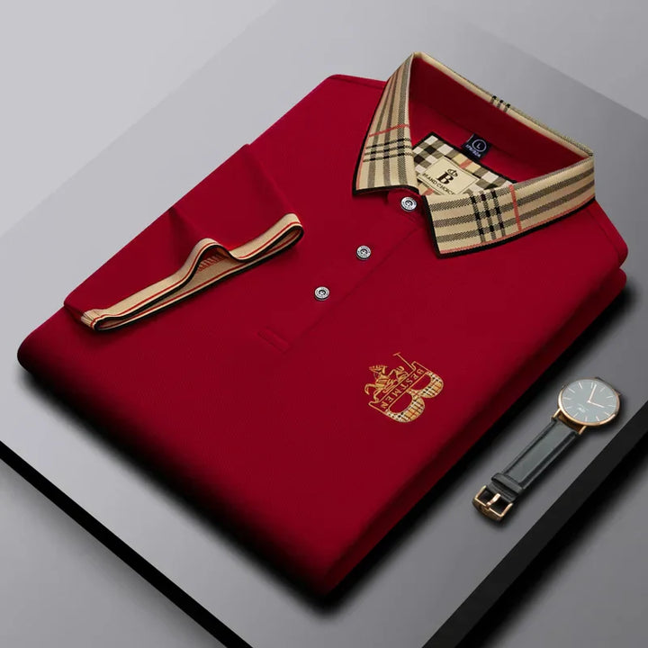 Vielseitiges Herren Kurzarmshirt als Polohemd, bequem und elegant für jeden Tag.