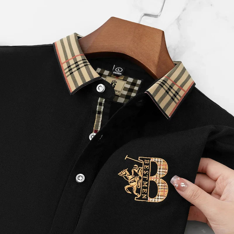 Stilvolles Herren Polohemd 'Matthew' mit Kurzarm, Basic Shirt für jede Gelegenheit.