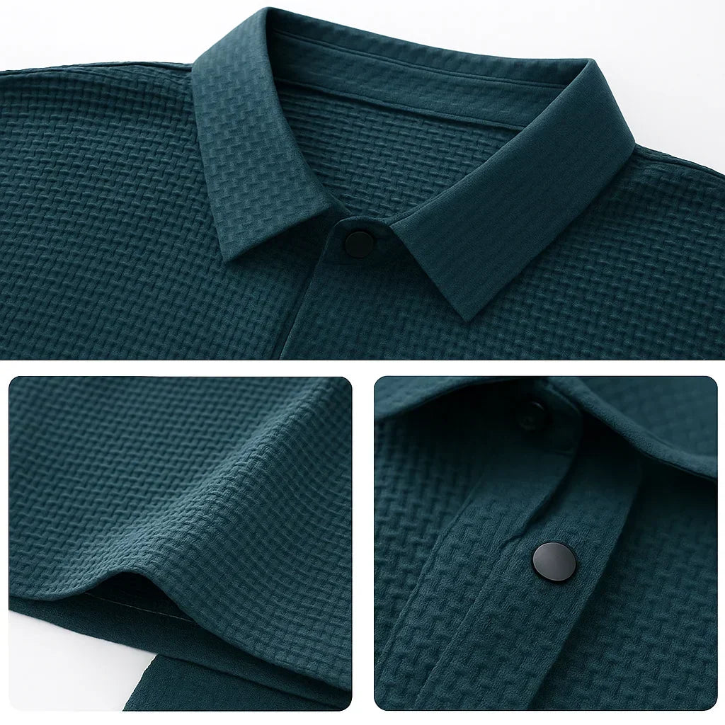 Klassisches Herren Poloshirt Oliver, Kurzarm, mit feinem Strukturmuster; vielseitig kombinierbar.