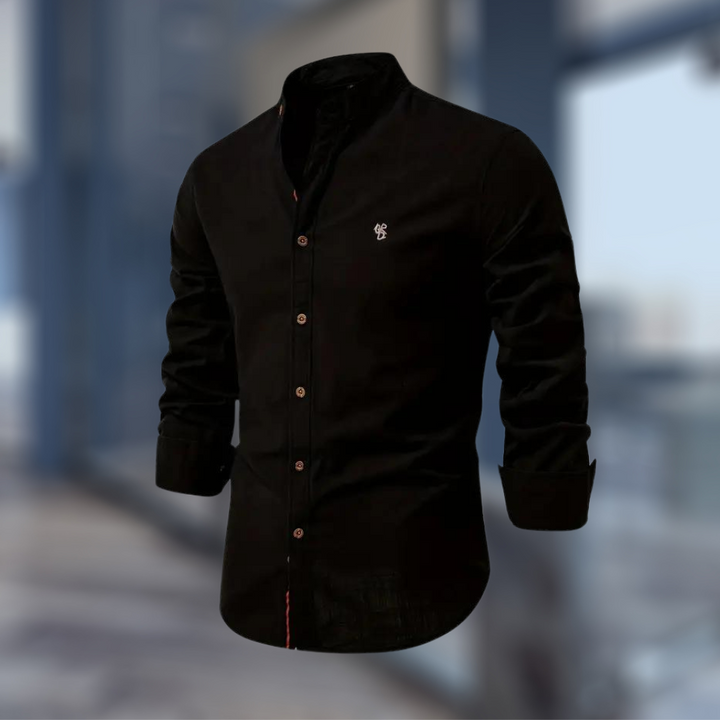 Hochwertiges Herren Langarm Poloshirt, stilvoll und vielseitig für jede Casual und Business Situation.