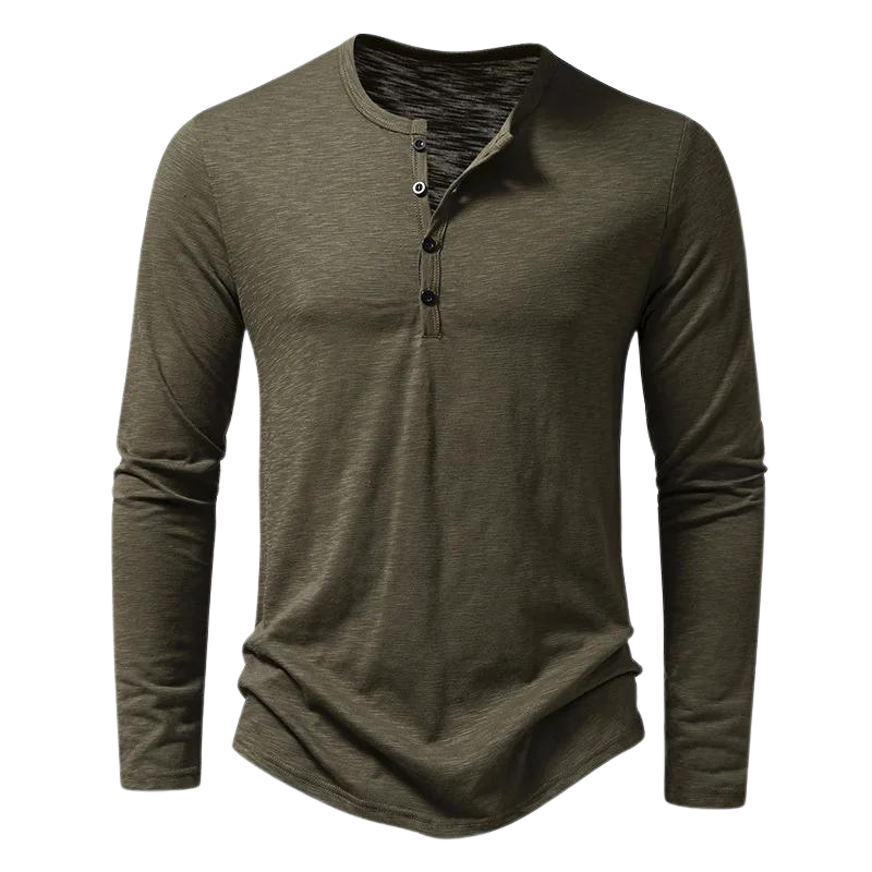 Bequemes Herren Langarmshirt, perfekte Männer Kleidung für stilvollen Komfort an jedem Tag.