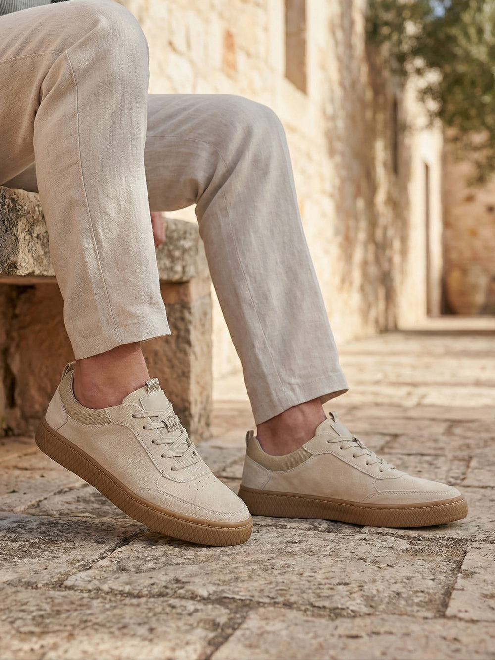 Bequeme Herren Freizeitschuhe Maxon aus Wildleder, mit rutschfester Sohle für optimalen Komfort.