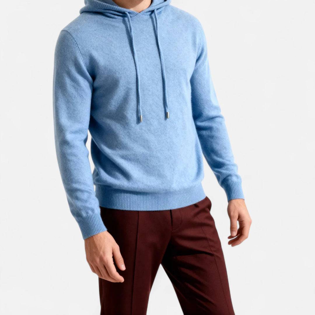 Moderner Herren Hoodie "Leo", minimalistisch und luxuriös, ein Must-have Oberteil für stilbewusste Männer.