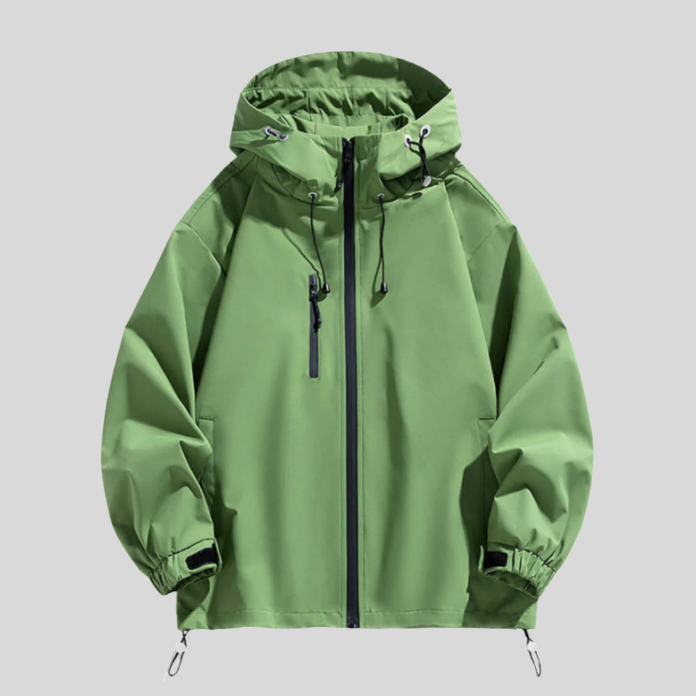 Herren Outdoor-Kapuzenjacke für Wetterschutz; isolierte Sportjacke, perfekt für Wandern & Freizeit.