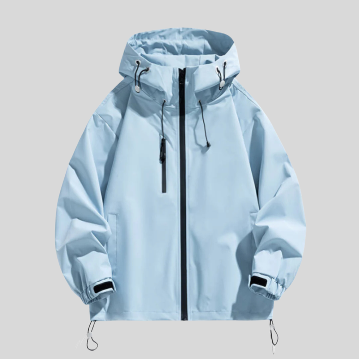 Nathan Herren Allwetter-Kapuzenjacke, isoliert & winddicht, ideal als Übergangs- oder Winterjacke.