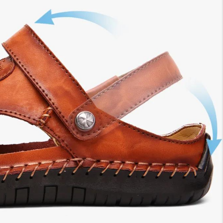 Trendige Herren Freizeitsandalen 2025, orthopädisch & bequem für warme Sommertage.