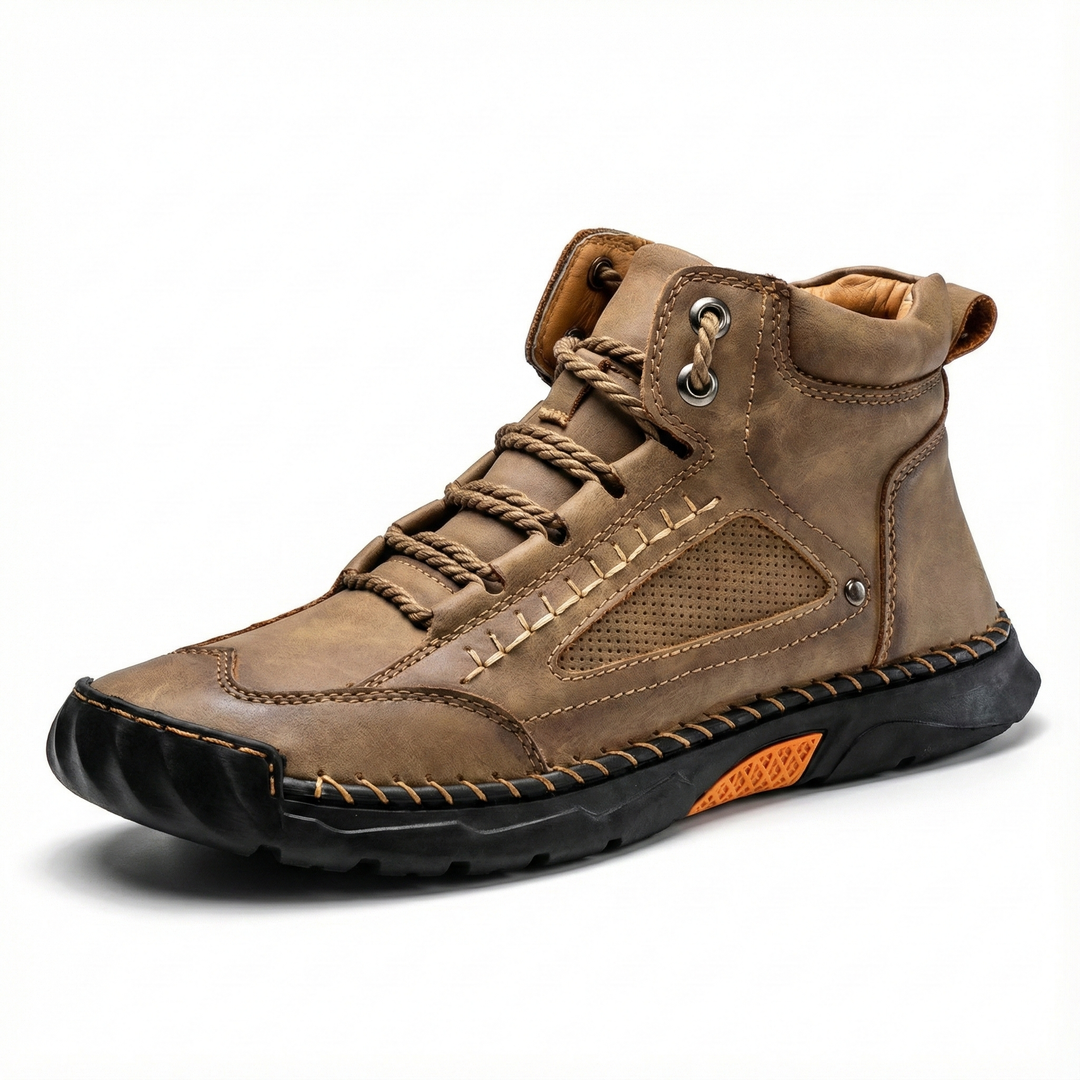 Leistungsstarker Herren Trekkingschuh Angus, optimiert für Komfort & Traktion auf vielfältigem Terrain.
