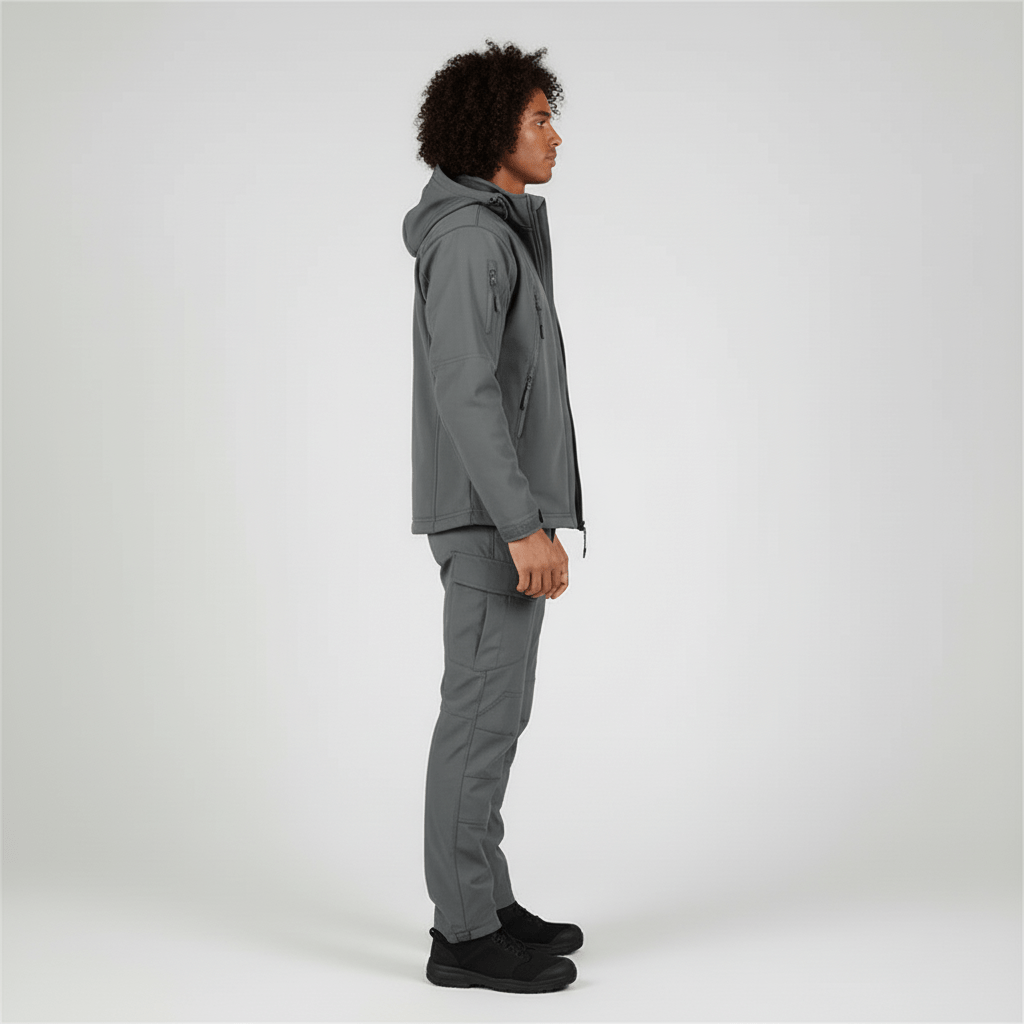 Eli Outdoor-Set für Herren: Wasserdichte Funktionsjacke & Hose, ideal für Sport & Freizeit.