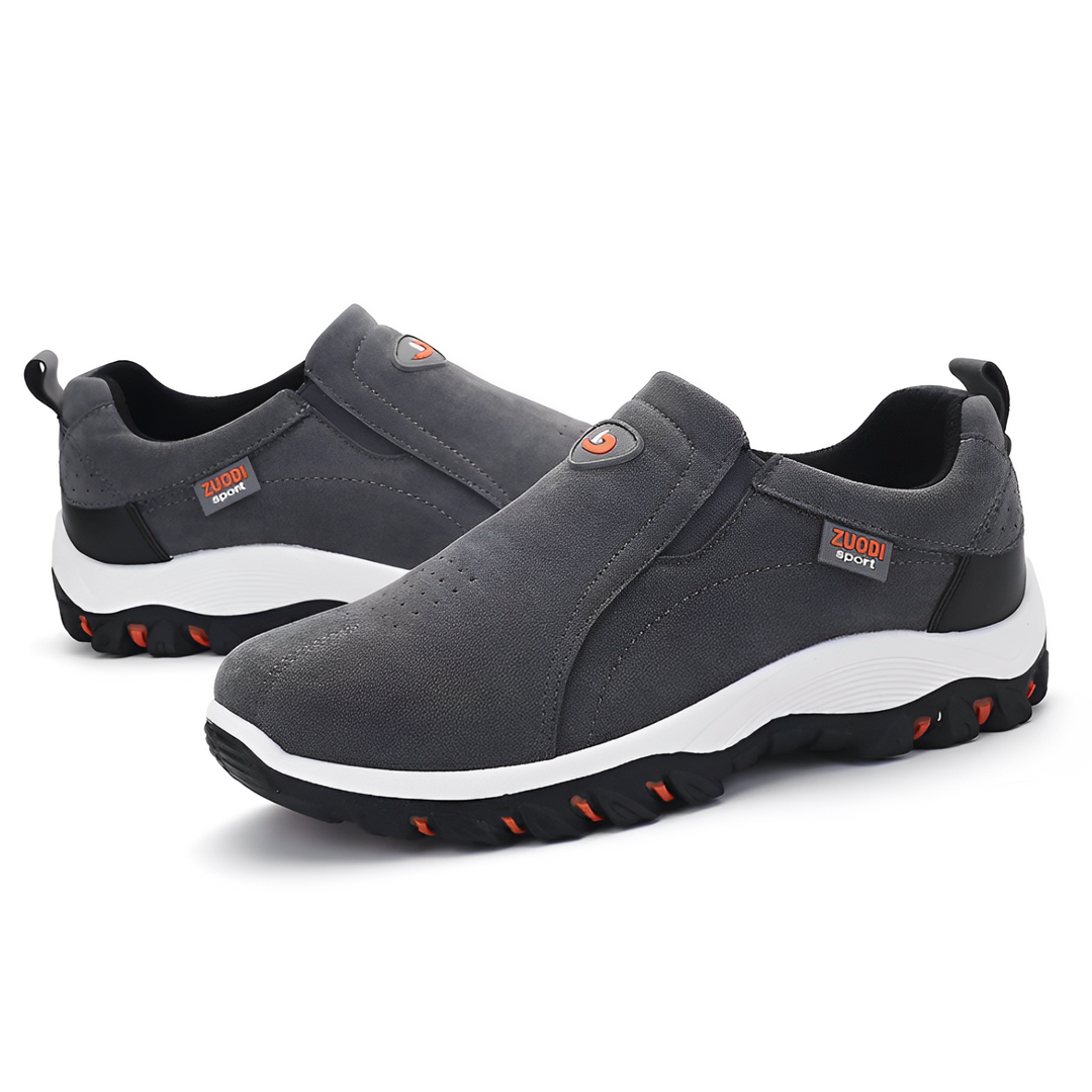 Bequeme & stoßdämpfende Herren Outdoor Schuhe, ideal für lange Spaziergänge & Reisen.
