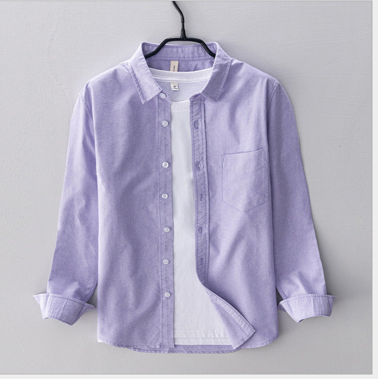 Klassisches Herren Oxford-Hemd, perfekt geschnitten. Eleganz und Komfort für anspruchsvolle Herrenmode.