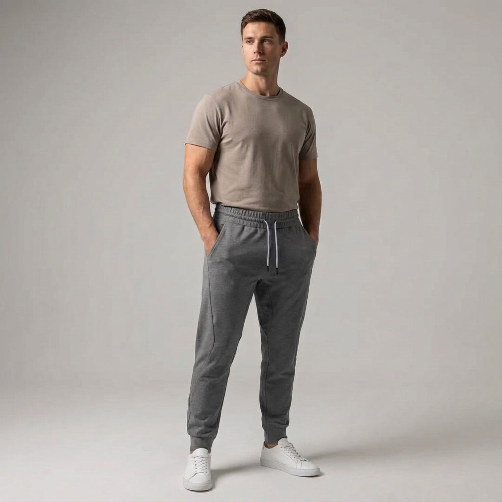 Komfortable Herren Jogginghose Austin, vielseitig kombinierbar für Sport, Freizeit und Entspannung.