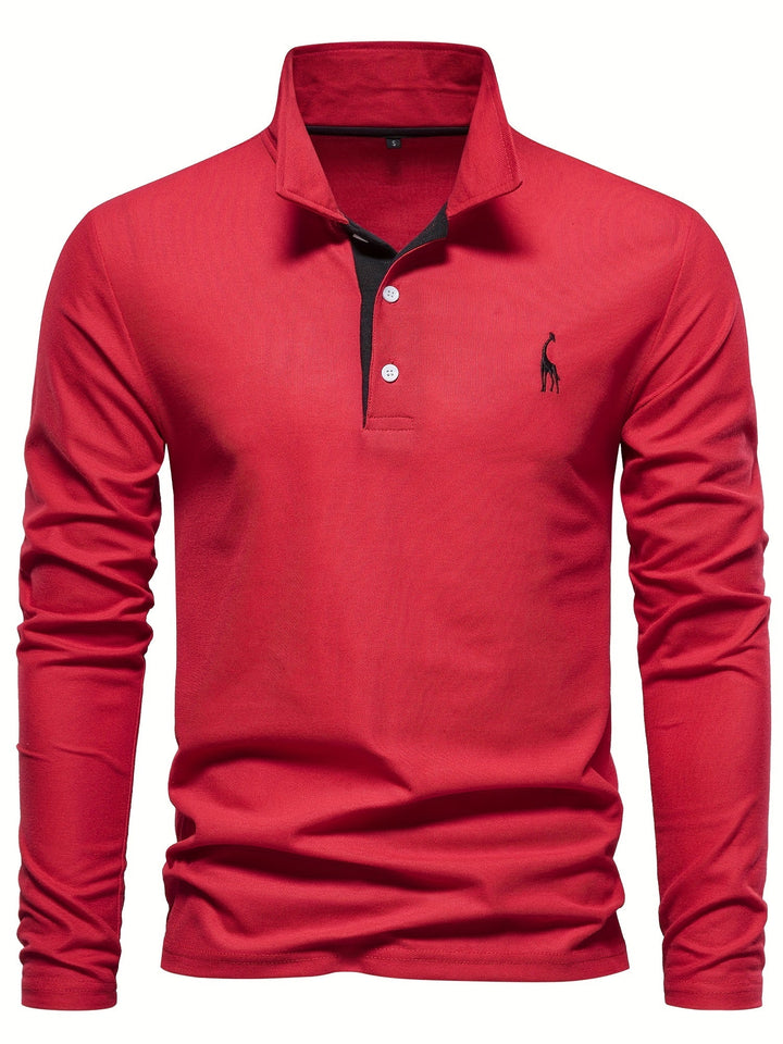 Komfortables Herren Kurzarm-Polohemd für vielseitigen Komfort. Perfekt für Frühling, Sommer & Smart Casual.