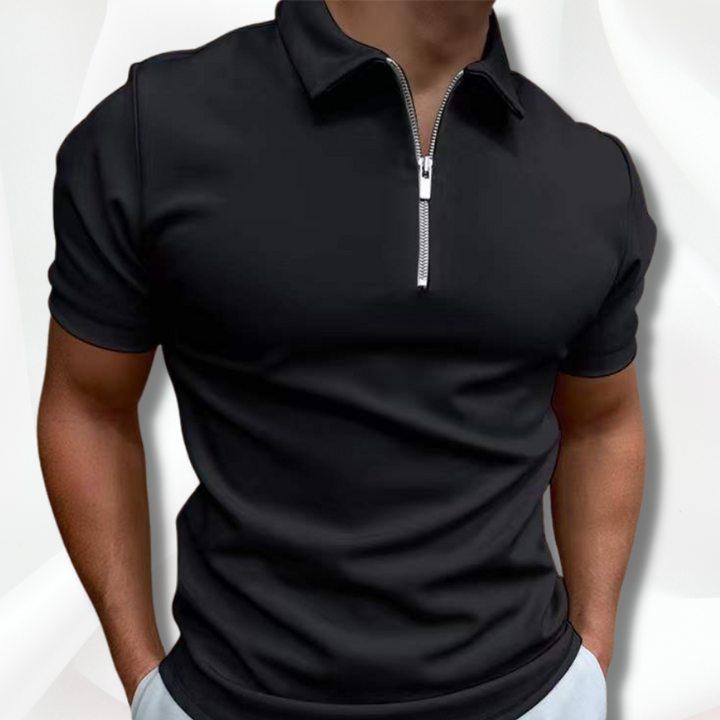 Elegantes Herren Polohemd für Freizeit. Bequem & stilvoll, ideal für entspannte Tage oder sportliche Aktivitäten.