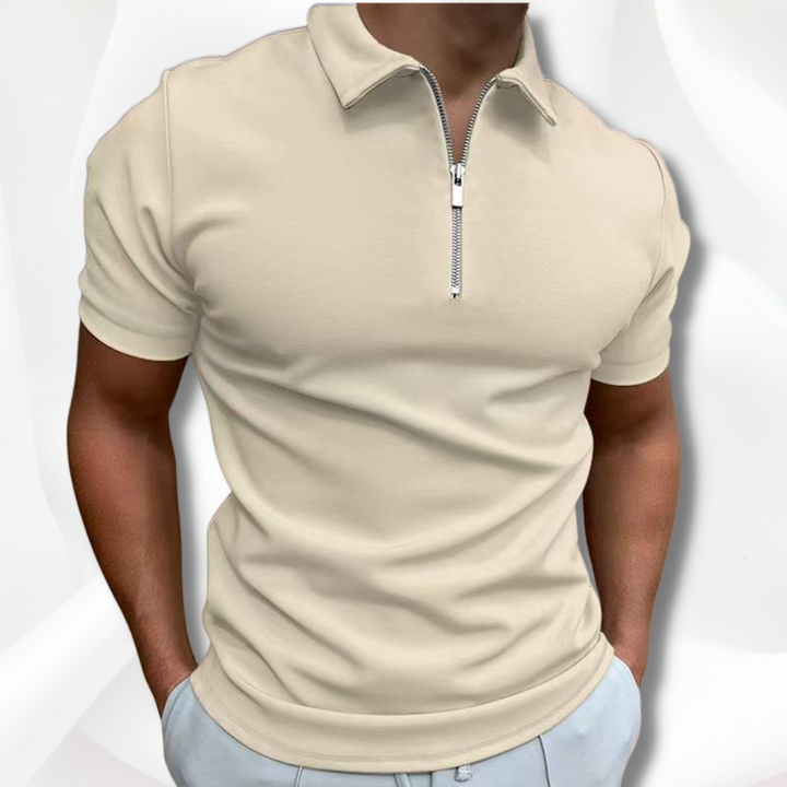 Hochwertiges Herren Polohemd. Stilvoll, bequem, vielseitig. Perfekt als klassische Sommerbekleidung für Büro & Freizeit.