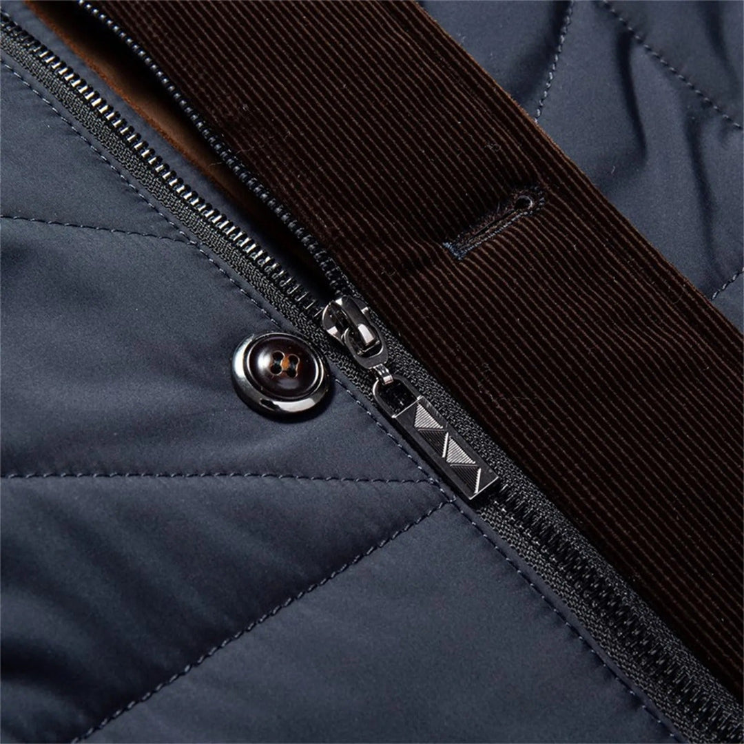 Robuste Herren Pufferjacke, gesteppt, optimaler Kälteschutz & wetterfest für Outdoor.